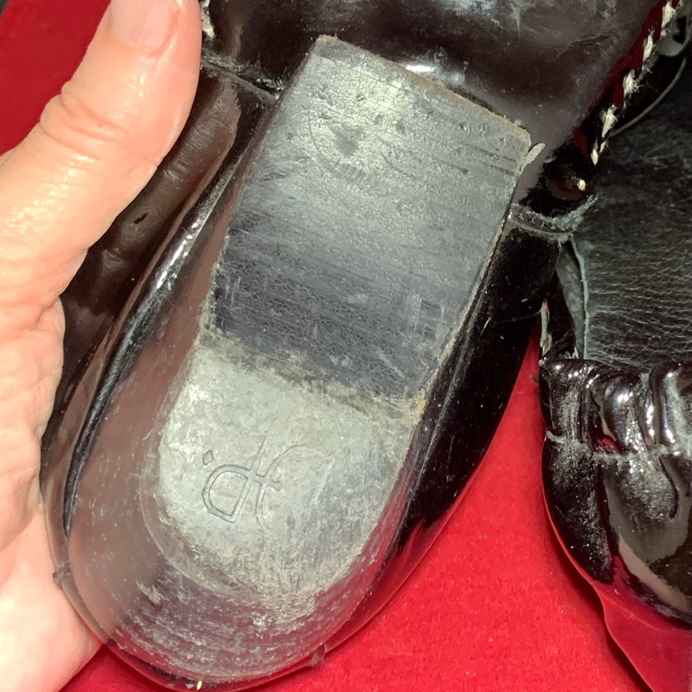 Donald Pliner Polly Patent Leather Low Heel - Picture 6 of 8